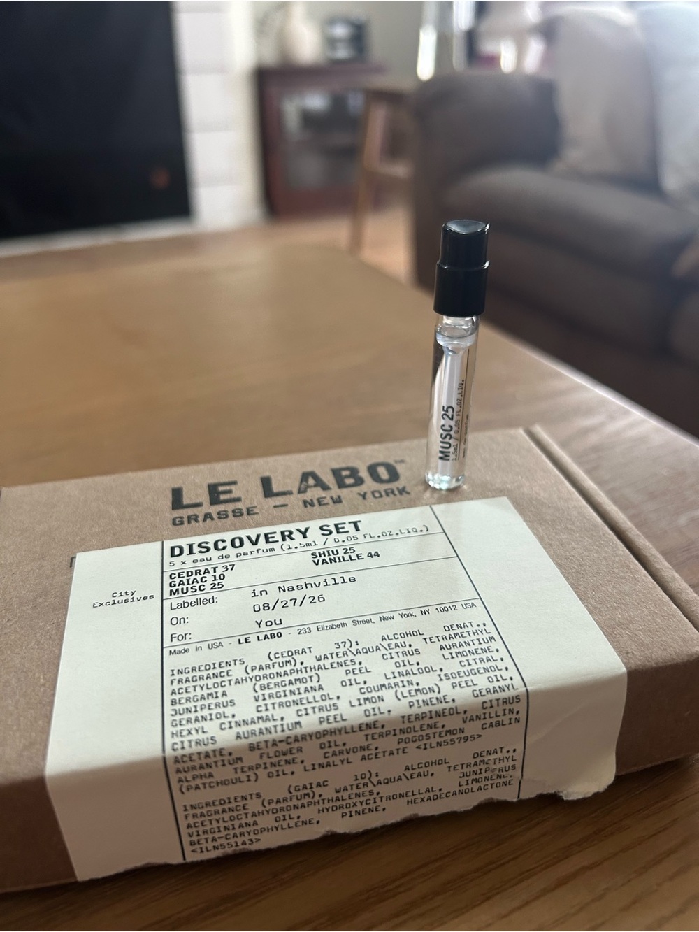 Le Labo Discovery Musc 25 Set